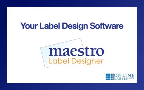 It&x27;s the easiest and most efficient way to create your own personalized labels. . Maestro label designer